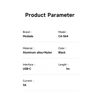 کابل USB-C مک دودو مدل CA-5641 طول 1 متر 101841029