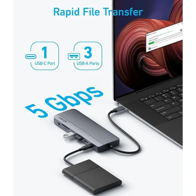 هاب 14 پورت USB-C انکر مدل A8389 102598549