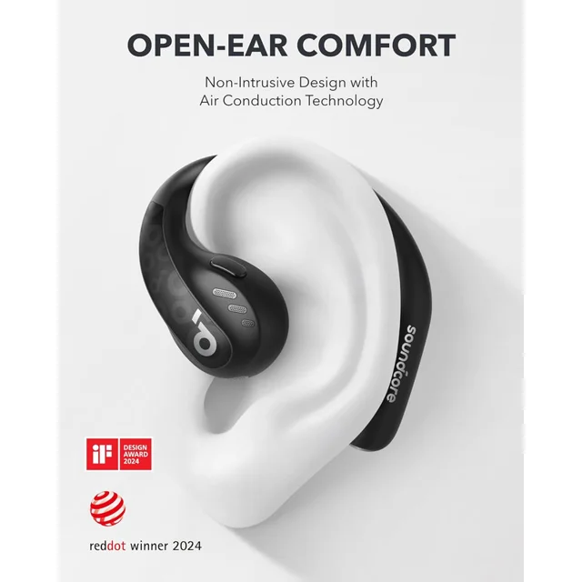 هدفون بلوتوثی انکر مدل AeroFit Pro A3871 بدون قابلیت نویز کنسلینگ، درگاه شارژ USB Type-C،  102368227