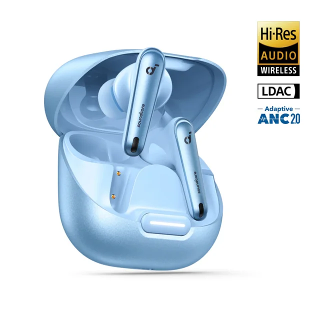 هدفون بلوتوثی انکر مدل Soundcore Liberty 4 NC با نویز کنسلینگ فعال (ANC)، درگاه شارژ USB T 101811561