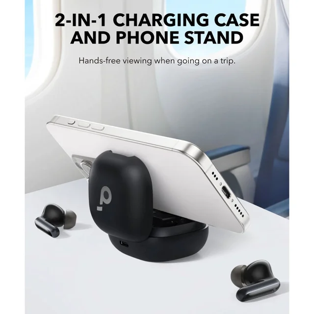 هدفون بلوتوثی انکر مدل Soundcore P40i با نویز کنسلینگ فعال (ANC)، نویز کنسلینگ (ENC)، درگا 102174027
