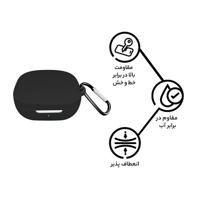 کاور مدل T13 ANC2 مناسب برای کیس هدفون بی سیم کیو سی وای T13 ANC2 101863898