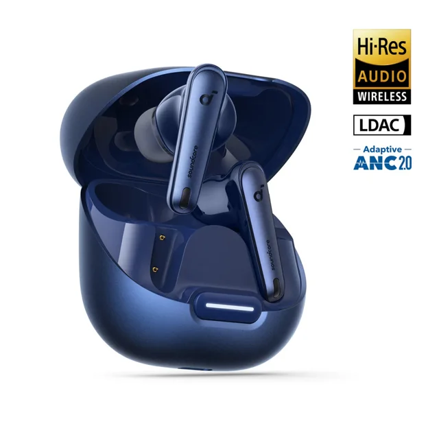 هدفون بلوتوثی انکر مدل Soundcore Liberty 4 NC با نویز کنسلینگ فعال (ANC)، درگاه شارژ USB T 101811562