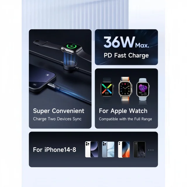 کابل تبدیل لایتنینگ به USB-C مک دودو مدل CA-568 طول 1.5 متر 102372961