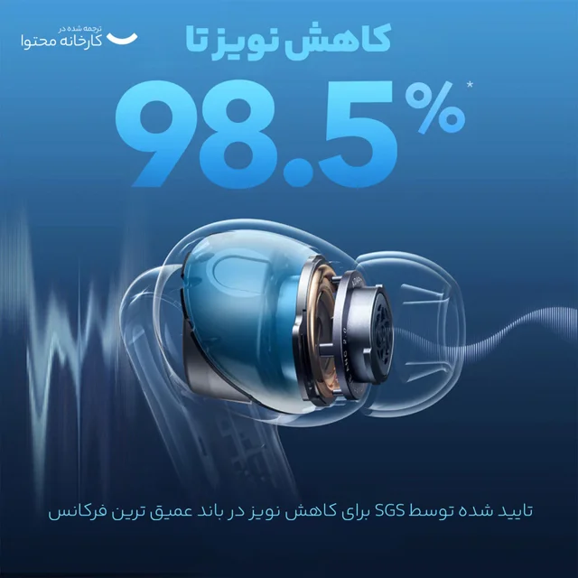 هدفون بلوتوثی انکر مدل Soundcore Liberty 4 NC با نویز کنسلینگ فعال (ANC)، درگاه شارژ USB T 101811572
