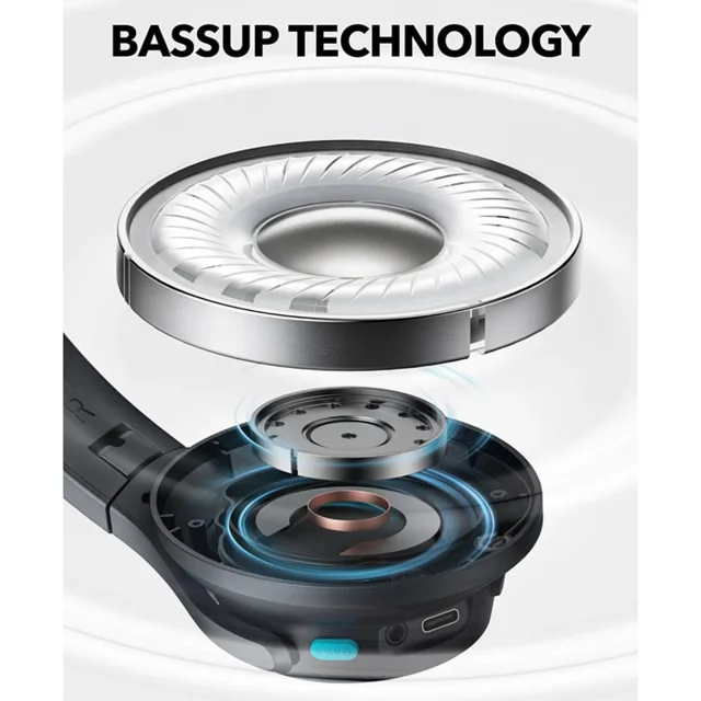 هدفون بلوتوثی انکر مدل Soundcore Q11i بدون قابلیت نویز کنسلینگ، درگاه شارژ USB Type-C، دار 102116256
