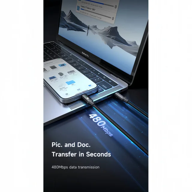 کابل تبدیل لایتنینگ به USB-C مک دودو مدل CA-568 طول 1.5 متر 102372958