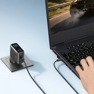 شارژر دیواری 100 وات سه پورت انکر مدل B121B به همراه کابل تبدیل USB-C 102373517