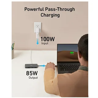 هاب 8 پورت USB-C انکر مدل PowerExpand 8-in-1 A8383 102598542
