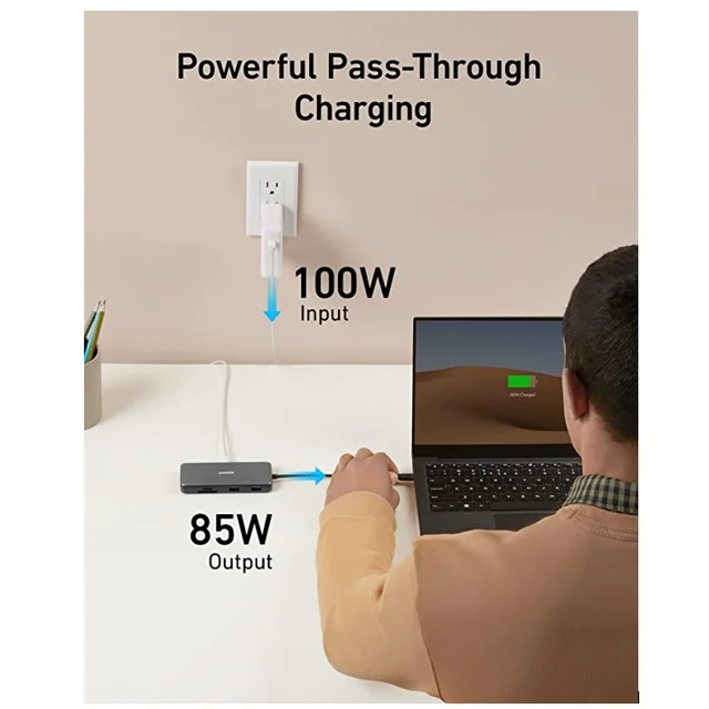 هاب 8 پورت USB-C انکر مدل PowerExpand 8-in-1 A8383 102598542